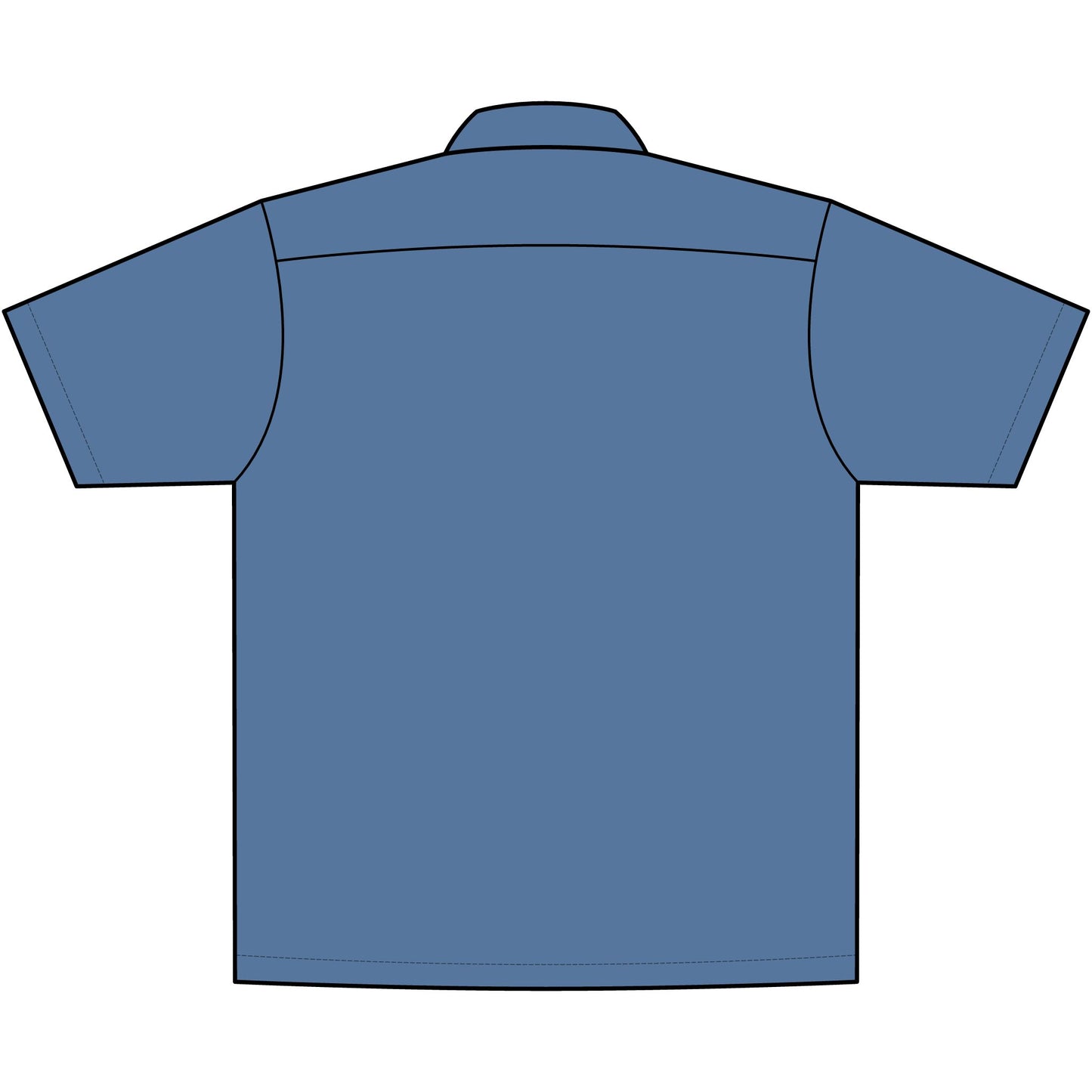 CURENT Easy-Care Camp Shirt — Lightweight Wrinkle-Resistant Button-Up