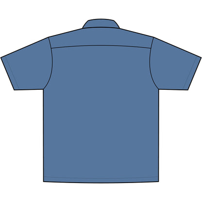 CURENT Easy-Care Camp Shirt — Lightweight Wrinkle-Resistant Button-Up