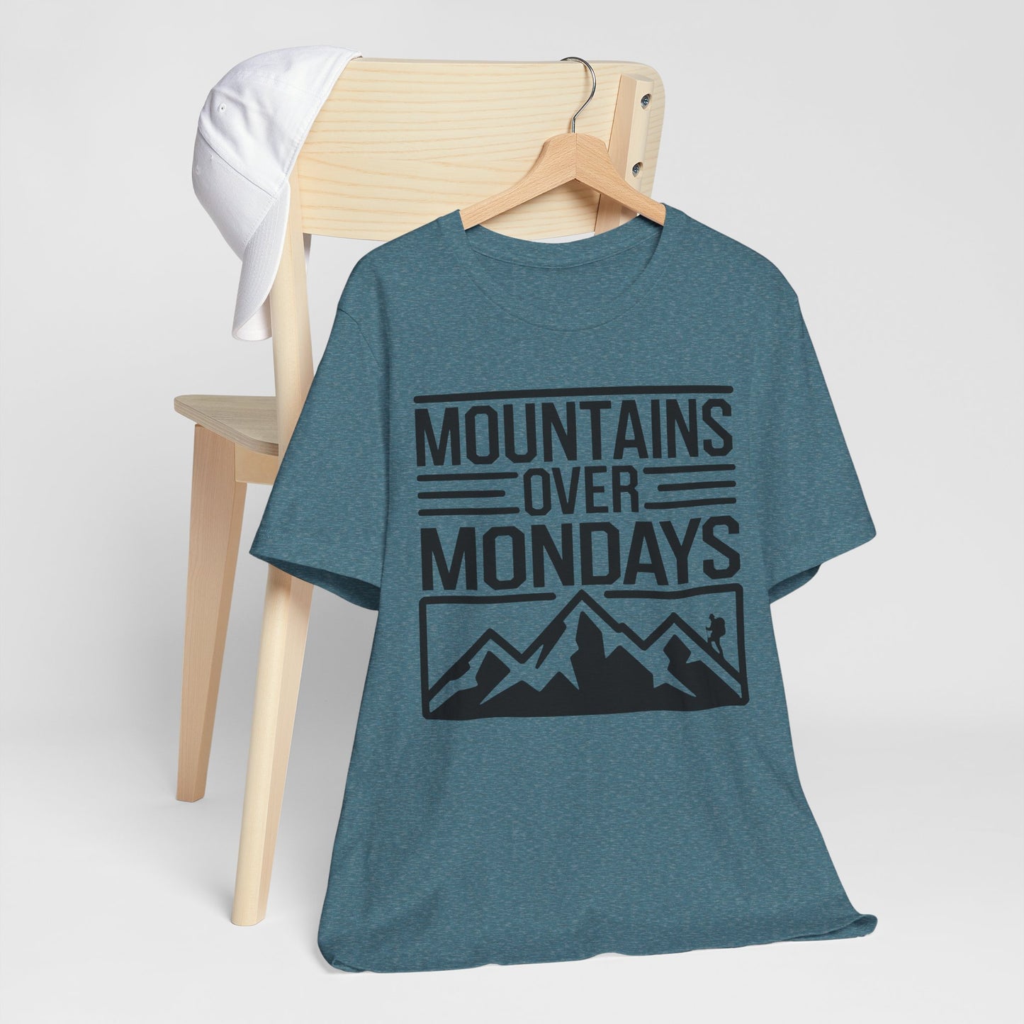 Mountains over Mondays Unisex T-Shirt