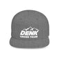 Denk Cross Flat Bill Snapback Hat