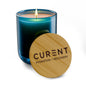 CURENT Soy Candle 14oz — Engraved Bamboo Lid "CURENT Hydration • Recovery"