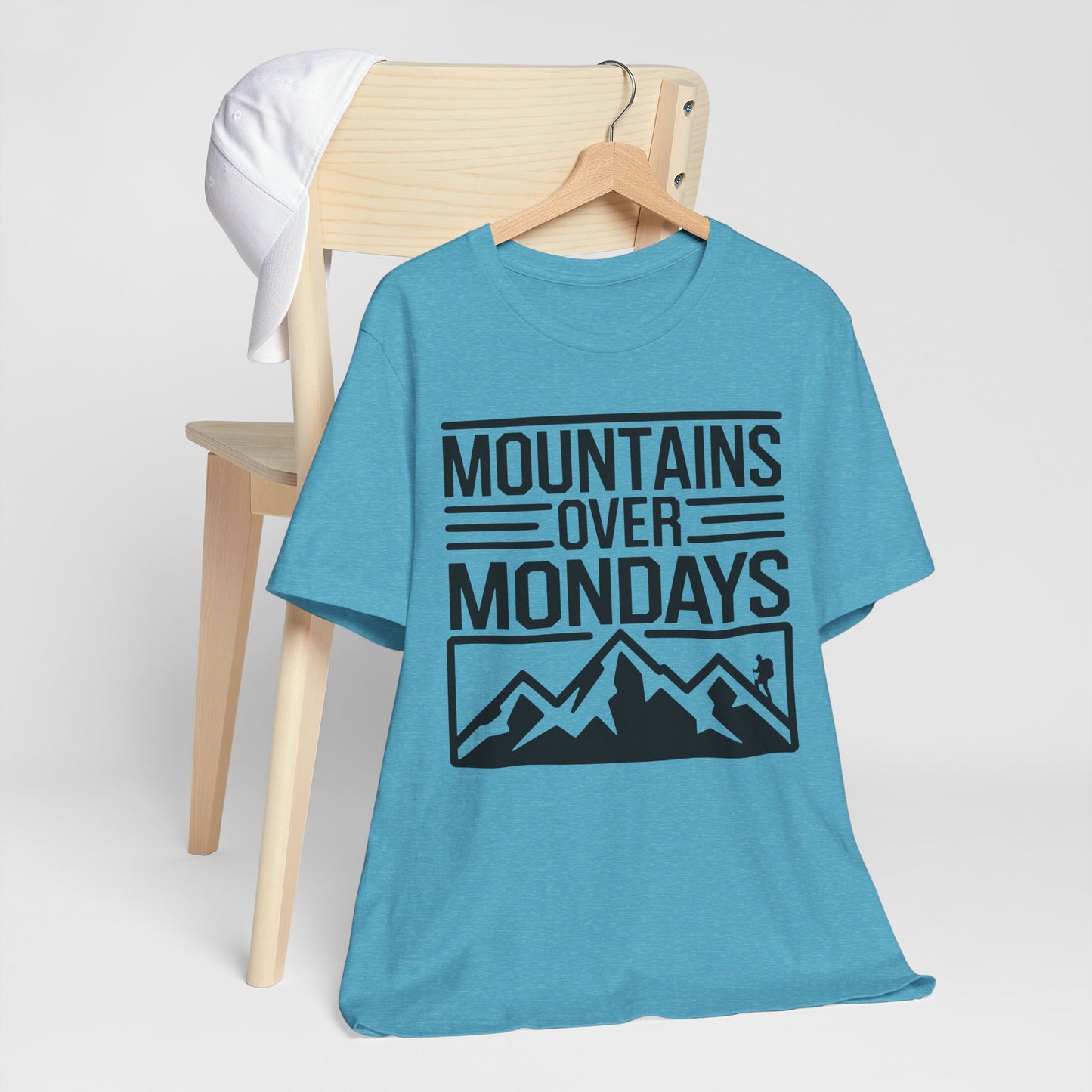 Mountains over Mondays Unisex T-Shirt