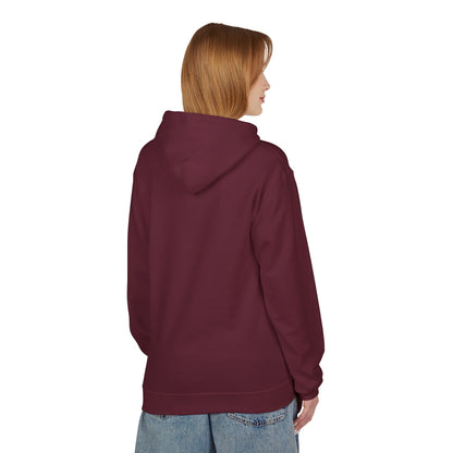 LUNA Moonlit Fleece Hoodie, Cozy Unisex Hoodie, Casual Sweatshirt, Winter Gift, Celestial Clothing, Night Sky Apparel