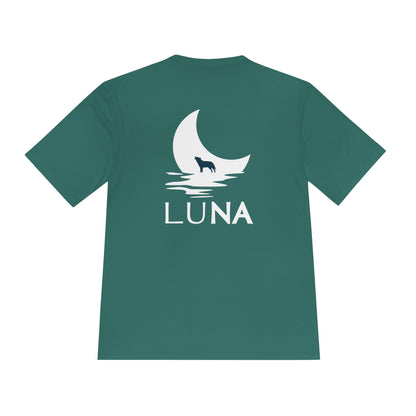 Men's & Women's Luna Tee, Unisex Activewear Shirt, Moisture Wicking T-Shirt for Sports, Cool Summer Tee, Casual Outdoor Wear