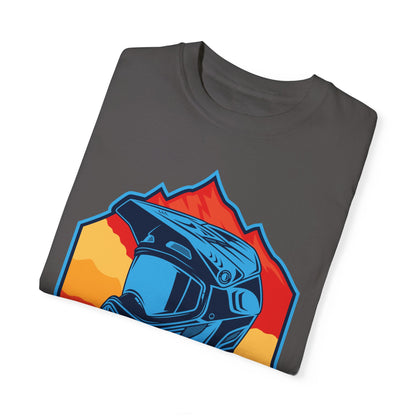 Shred The Trail Adventure T-Shirt - Unisex Garment-Dyed Tee for Outdoor Enthusiasts