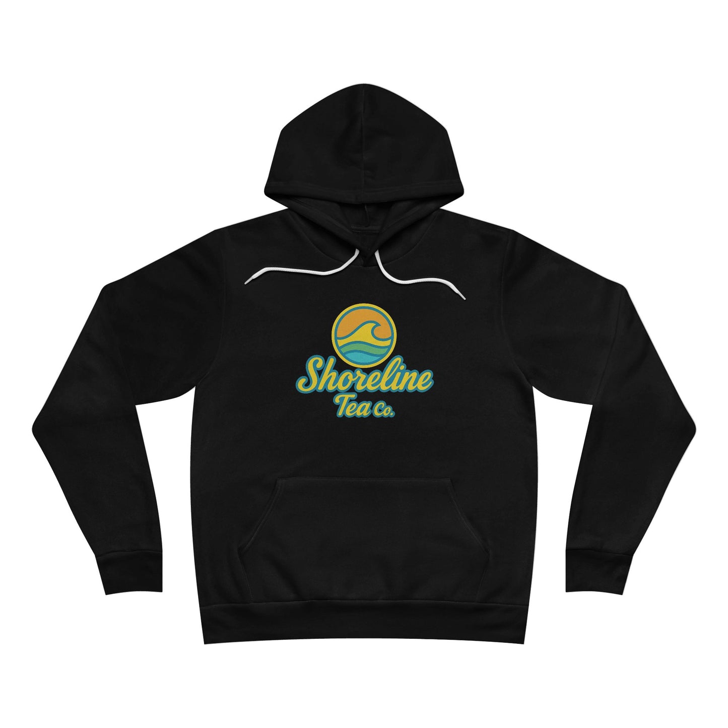 Shoreline Tea Co. Logo Hoodie — Vintage Coastal Pullover