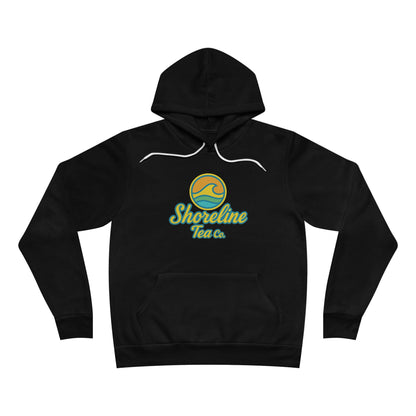 Shoreline Tea Co. Logo Hoodie — Vintage Coastal Pullover
