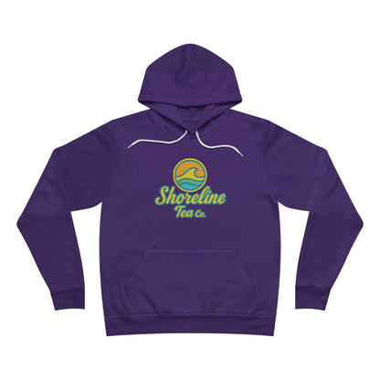 Shoreline Tea Co. Logo Hoodie — Vintage Coastal Pullover