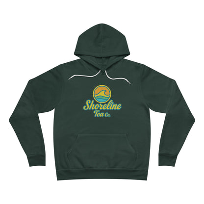 Shoreline Tea Co. Logo Hoodie — Vintage Coastal Pullover