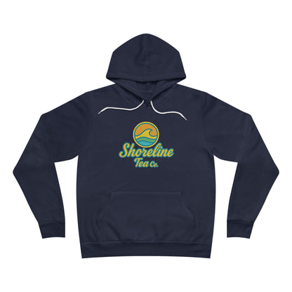 Shoreline Tea Co. Logo Hoodie — Vintage Coastal Pullover