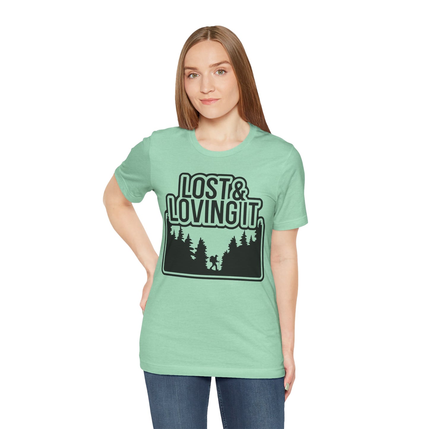 Lost and Loving It Hiking Unisex T-Shirt