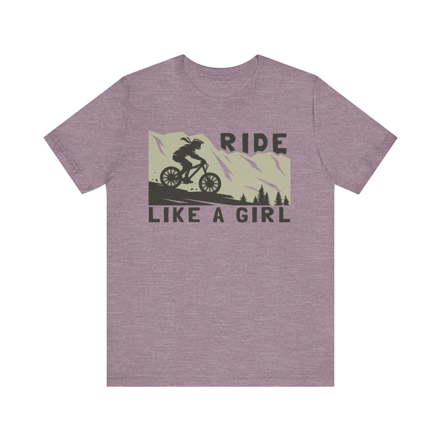 Adventure-Inspired "Ride Like A Girl" Unisex Tee