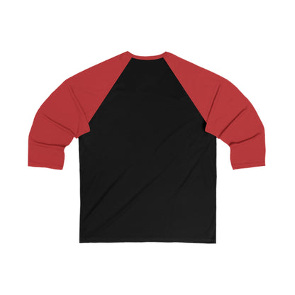 Shoreline Tea Co. Baseball Tee — Retro Beach Logo 3/4 Sleeve Raglan