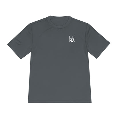 Men's & Women's Luna Tee, Unisex Activewear Shirt, Moisture Wicking T-Shirt for Sports, Cool Summer Tee, Casual Outdoor Wear