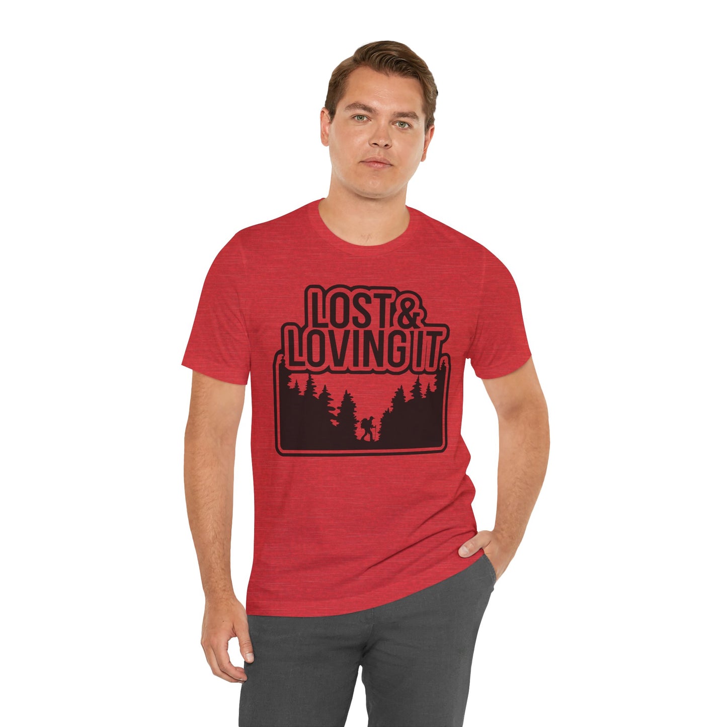 Lost and Loving It Hiking Unisex T-Shirt
