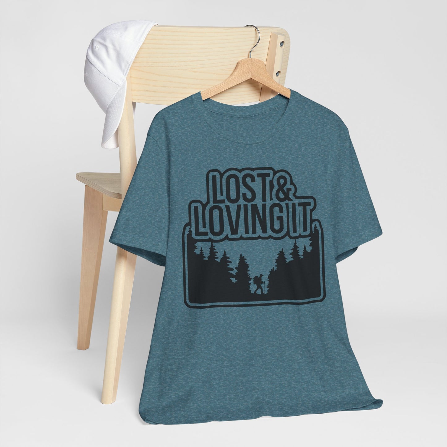 Lost and Loving It Hiking Unisex T-Shirt