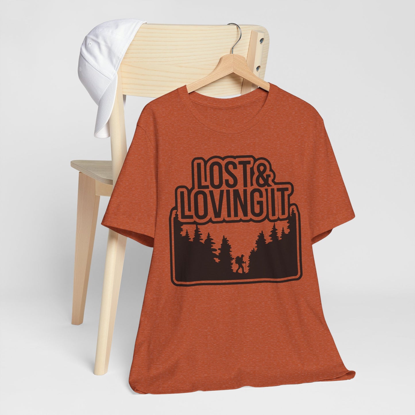 Lost and Loving It Hiking Unisex T-Shirt