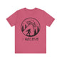 I Believe UFO and Big Foot Unisex Jersey Tee
