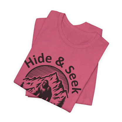 Hide and Seek Champion Big Foot Unisex Jersey Tee