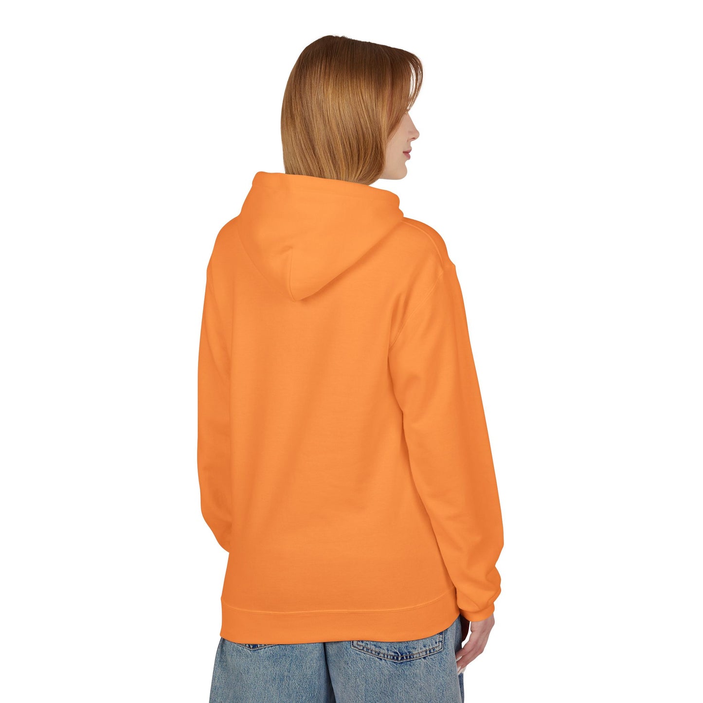 LUNA Moonlit Fleece Hoodie, Cozy Unisex Hoodie, Casual Sweatshirt, Winter Gift, Celestial Clothing, Night Sky Apparel