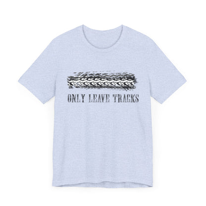 Only Leave Tracks Mountain Biking T-Shirt