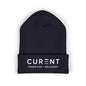CURENT Embroidered Cuffed Beanie — Knit Hat