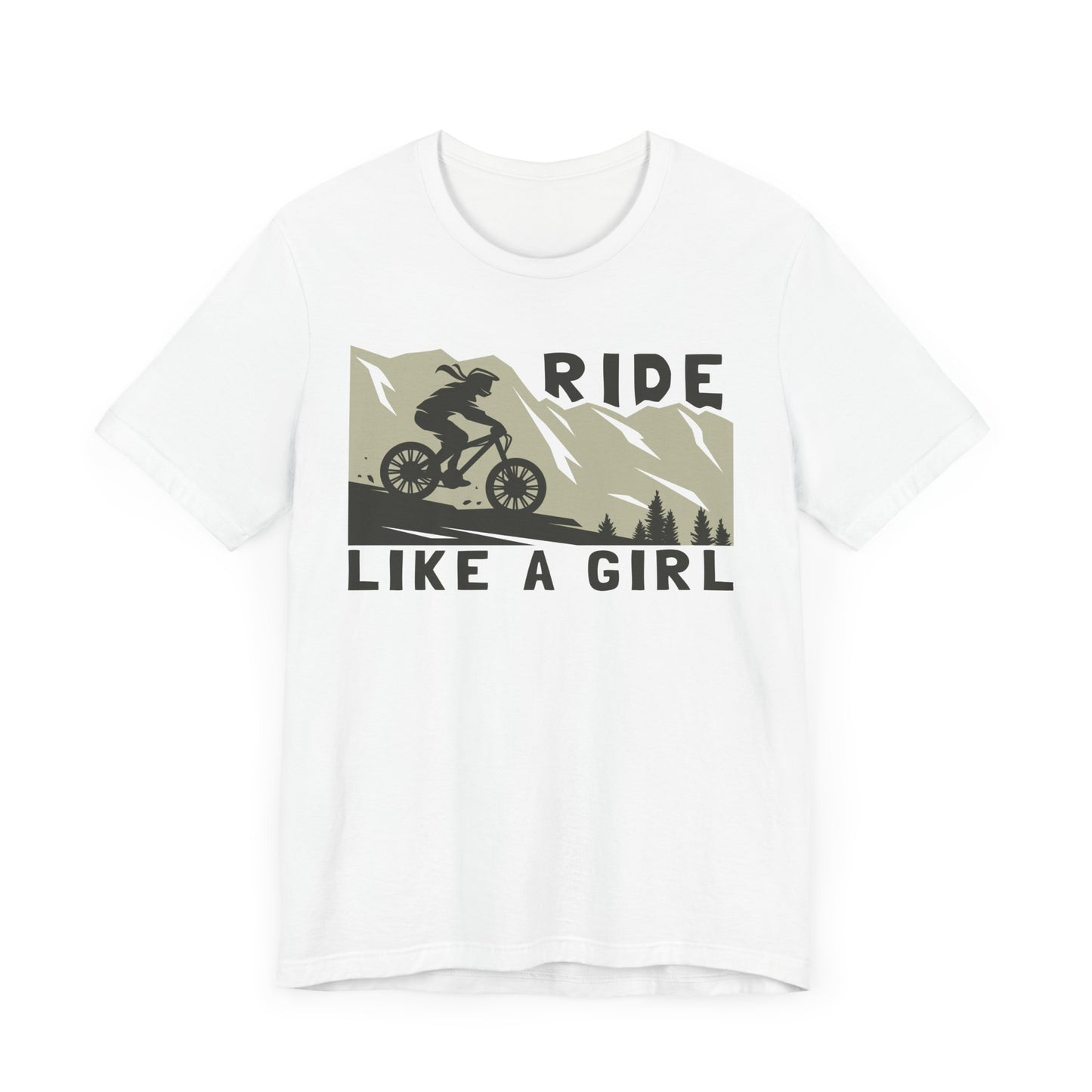 Adventure-Inspired "Ride Like A Girl" Unisex Tee