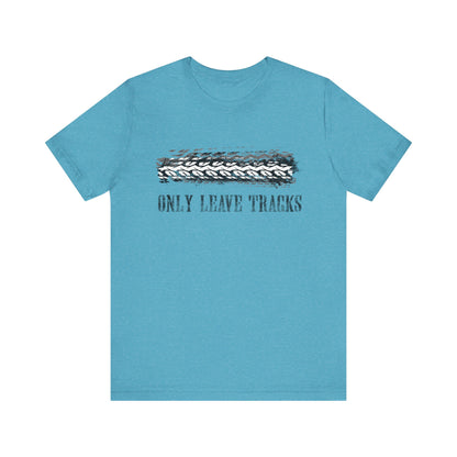 Only Leave Tracks Mountain Biking T-Shirt