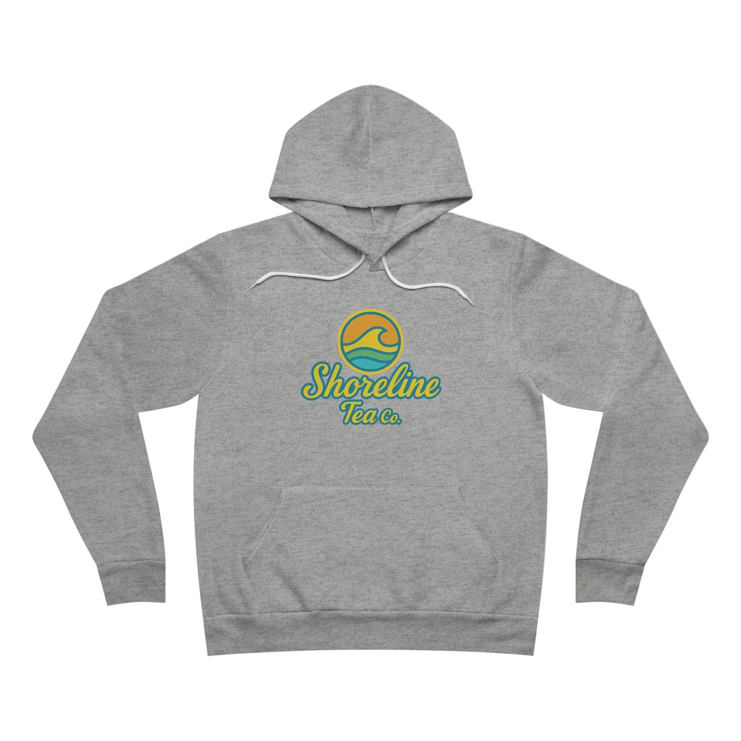 Shoreline Tea Co. Logo Hoodie — Vintage Coastal Pullover