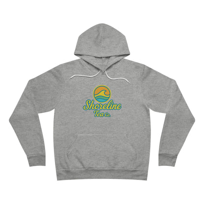 Shoreline Tea Co. Logo Hoodie — Vintage Coastal Pullover