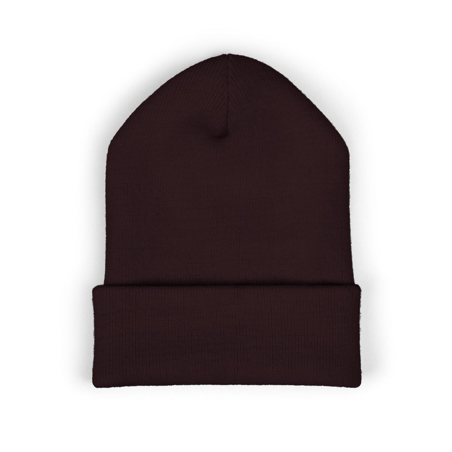 CURENT Embroidered Cuffed Beanie — Knit Hat