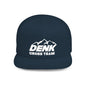 Denk Cross Flat Bill Snapback Hat