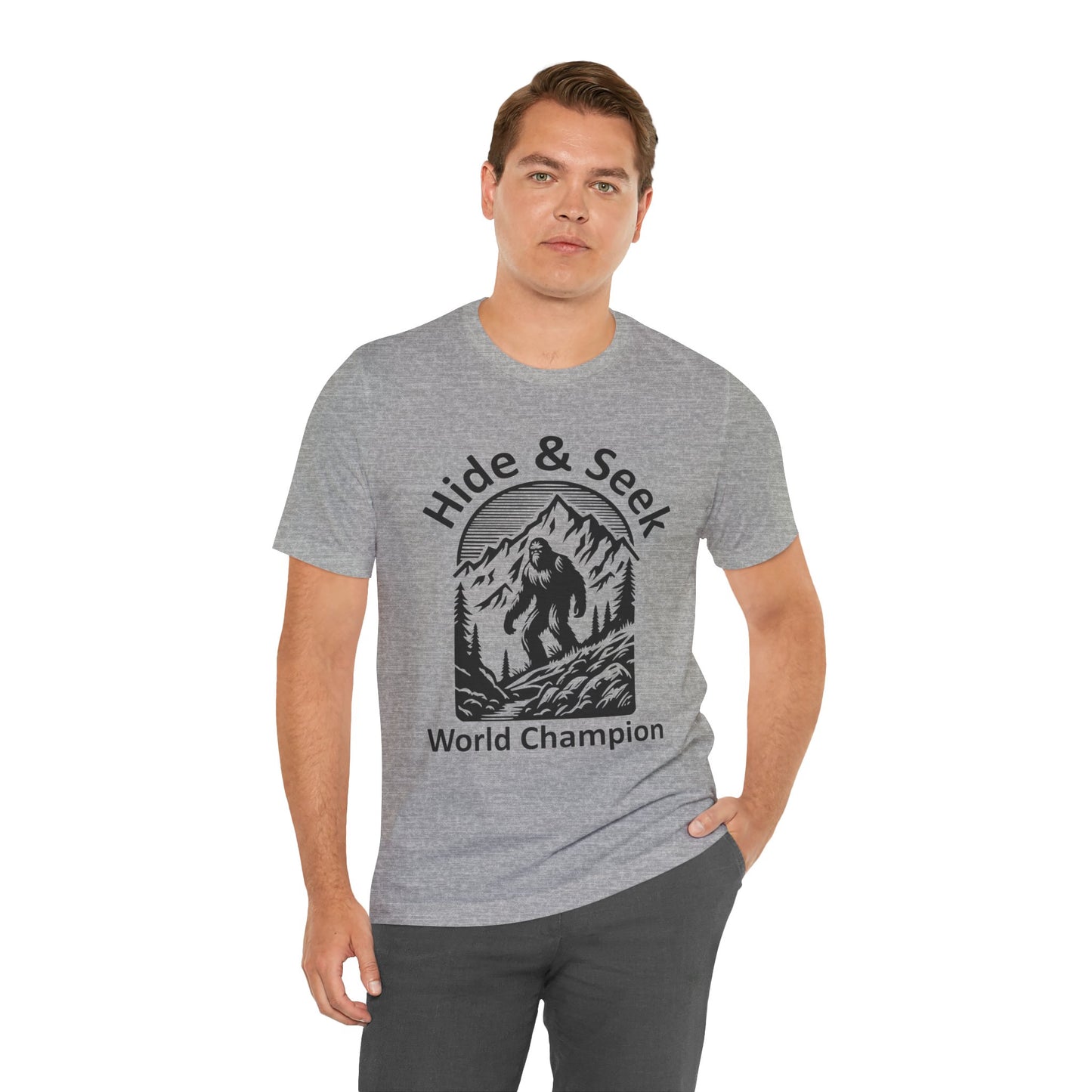 Hide and Seek Champion Big Foot Unisex Jersey Tee