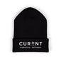 CURENT Embroidered Cuffed Beanie — Knit Hat