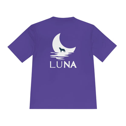 Men's & Women's Luna Tee, Unisex Activewear Shirt, Moisture Wicking T-Shirt for Sports, Cool Summer Tee, Casual Outdoor Wear