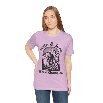 Hide and Seek Champion Big Foot Unisex Jersey Tee