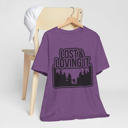 Lost and Loving It Hiking Unisex T-Shirt