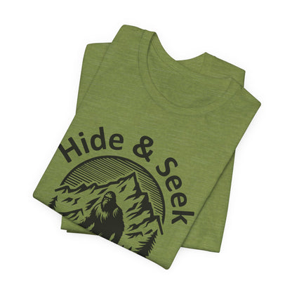 Hide and Seek Champion Big Foot Unisex Jersey Tee