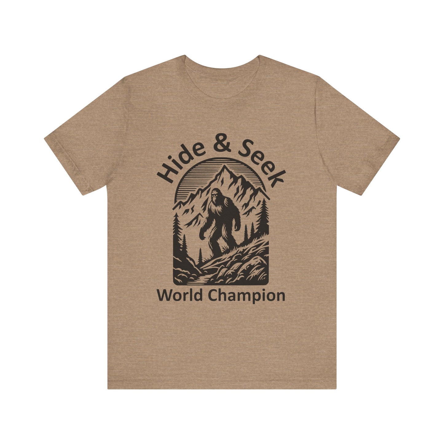 Hide and Seek Champion Big Foot Unisex Jersey Tee