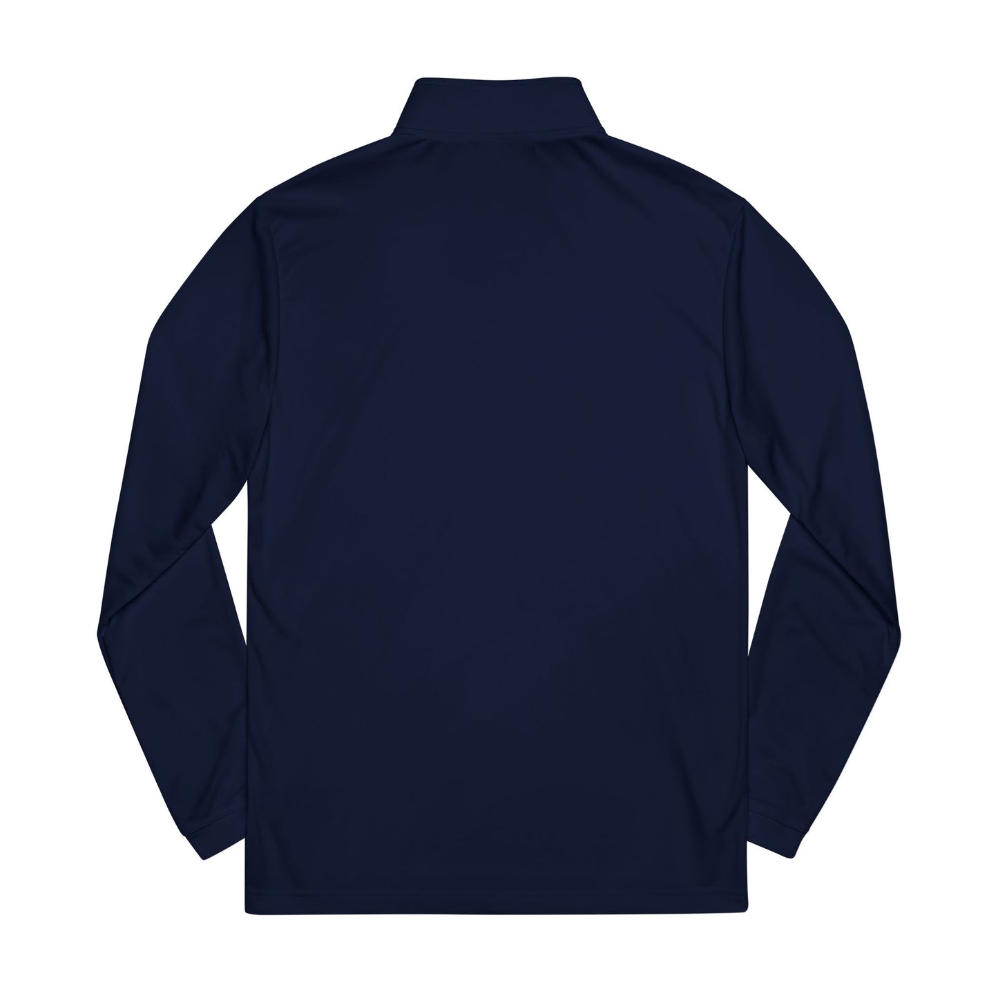 Curent Embroidered Quarter-Zip Pullover - Navy