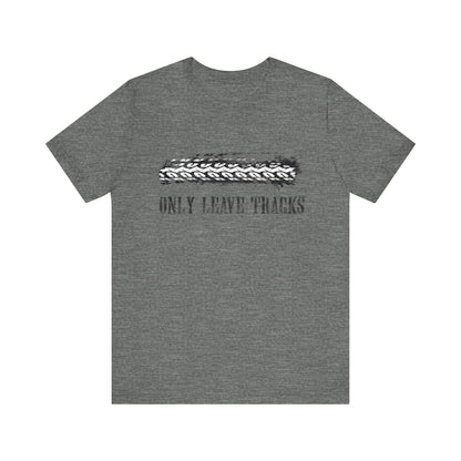 Only Leave Tracks Mountain Biking T-Shirt