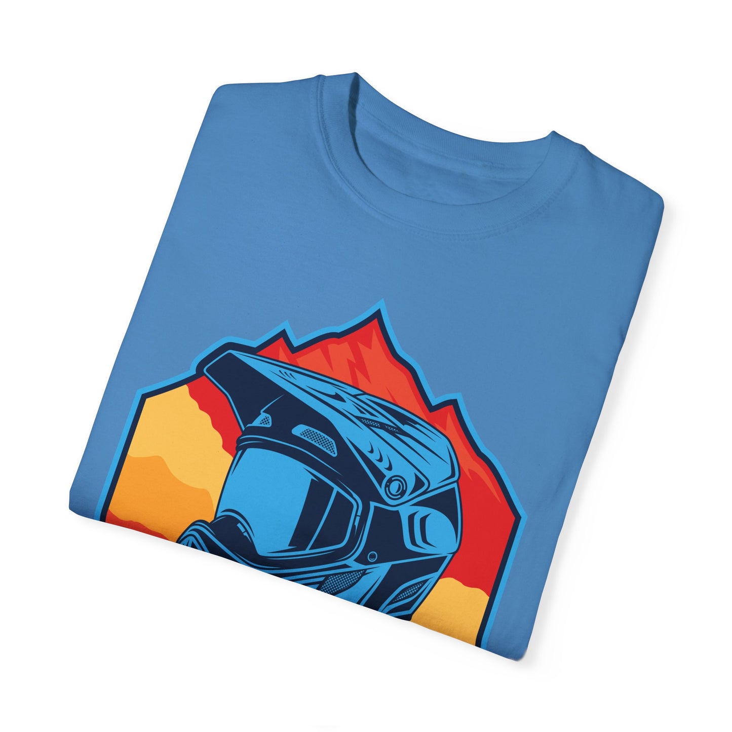 Shred The Trail Adventure T-Shirt - Unisex Garment-Dyed Tee for Outdoor Enthusiasts