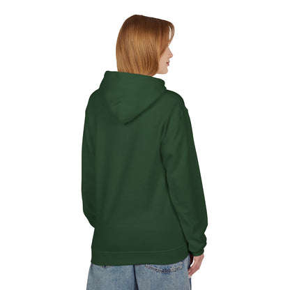 LUNA Moonlit Fleece Hoodie, Cozy Unisex Hoodie, Casual Sweatshirt, Winter Gift, Celestial Clothing, Night Sky Apparel