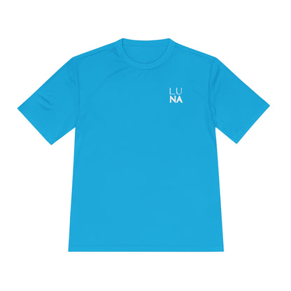 Men's & Women's Luna Tee, Unisex Activewear Shirt, Moisture Wicking T-Shirt for Sports, Cool Summer Tee, Casual Outdoor Wear