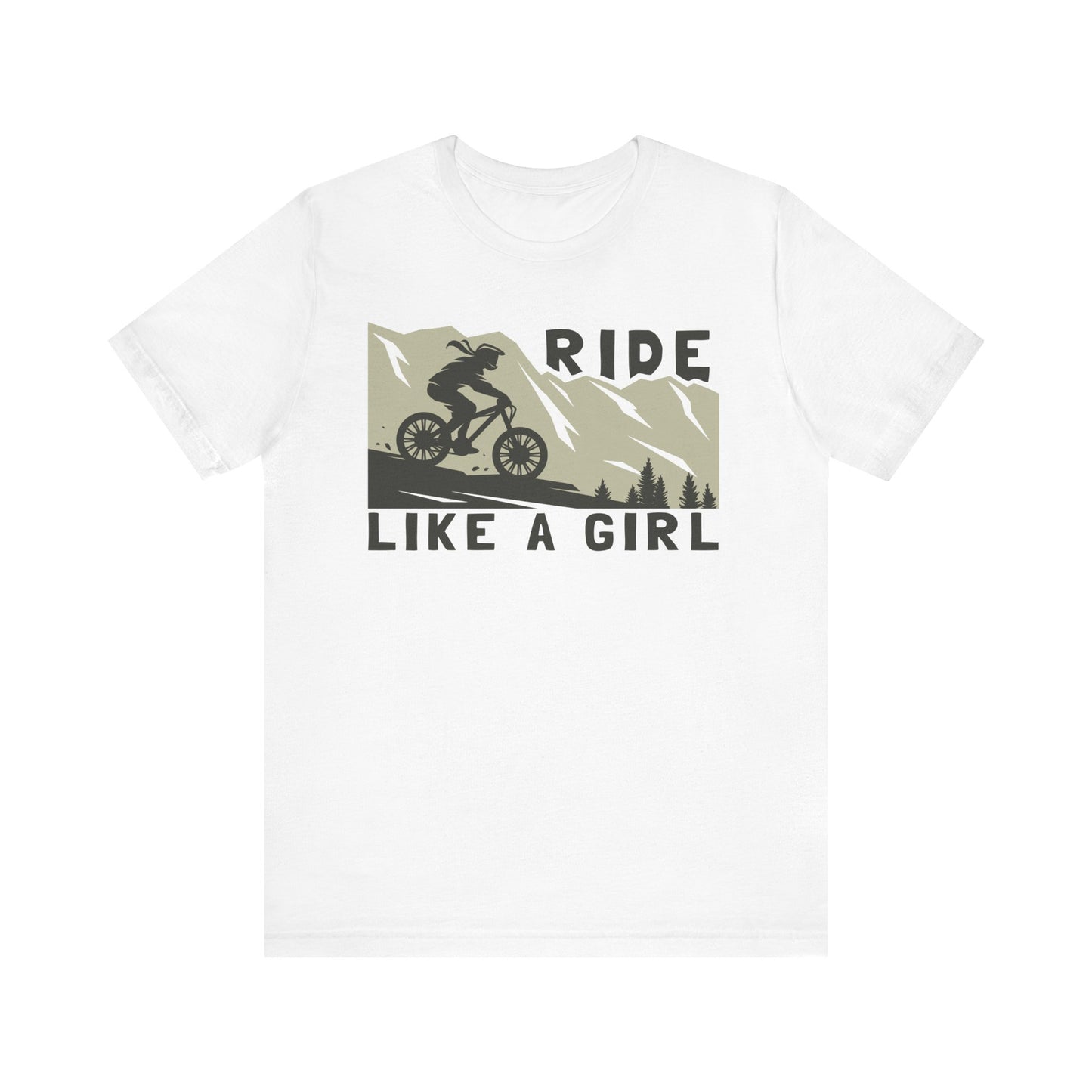 Adventure-Inspired "Ride Like A Girl" Unisex Tee