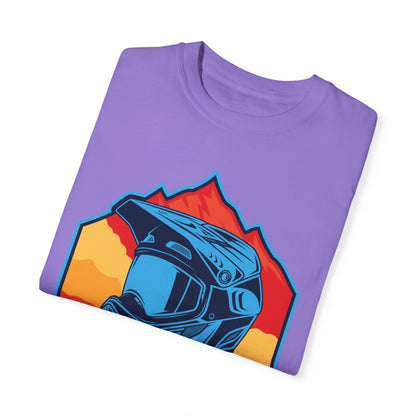 Shred The Trail Adventure T-Shirt - Unisex Garment-Dyed Tee for Outdoor Enthusiasts