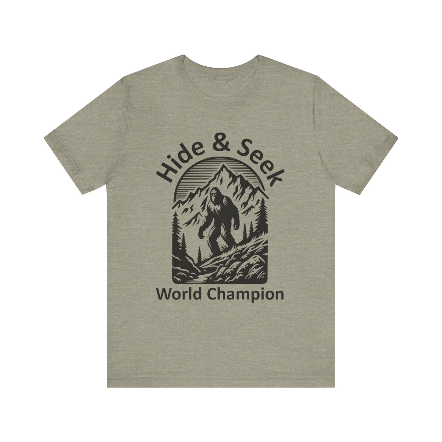 Hide and Seek Champion Big Foot Unisex Jersey Tee