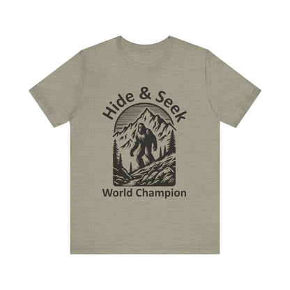 Hide and Seek Champion Big Foot Unisex Jersey Tee