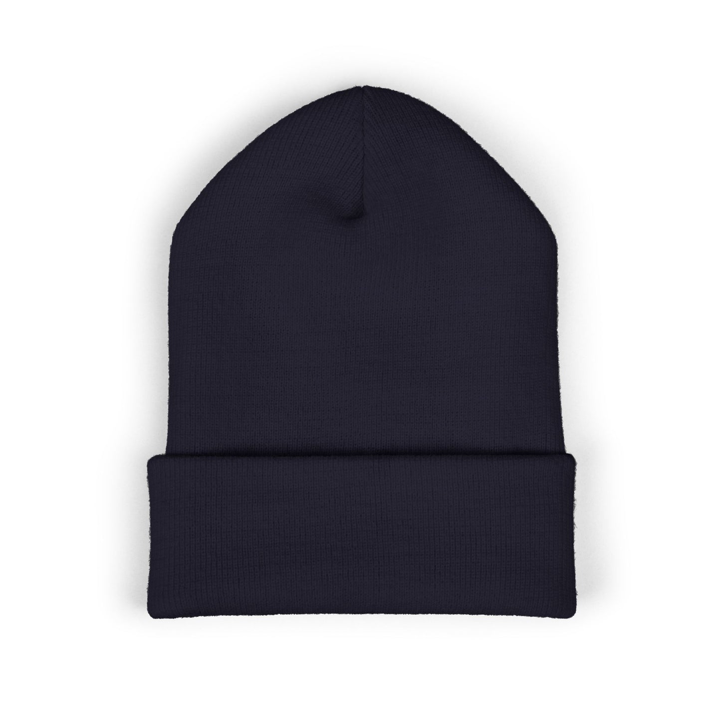CURENT Embroidered Cuffed Beanie — Knit Hat